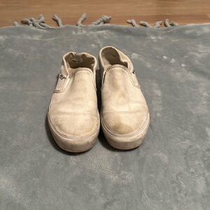 Platform Vans Slide Ons